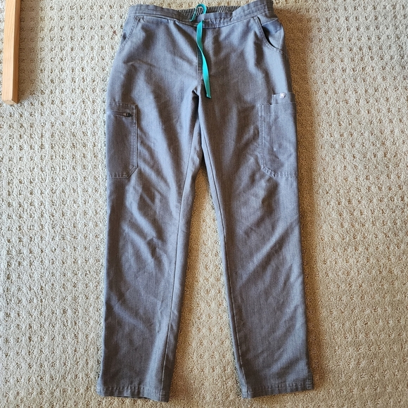 FIGS  Gray PO 1262 Scrub Pants Size Small - Picture 1 of 3